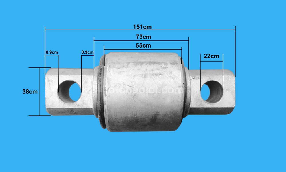 Bạc ắc nhíp xe mỹ đen