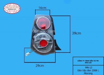Đèn hậu đen 2008 L Morning