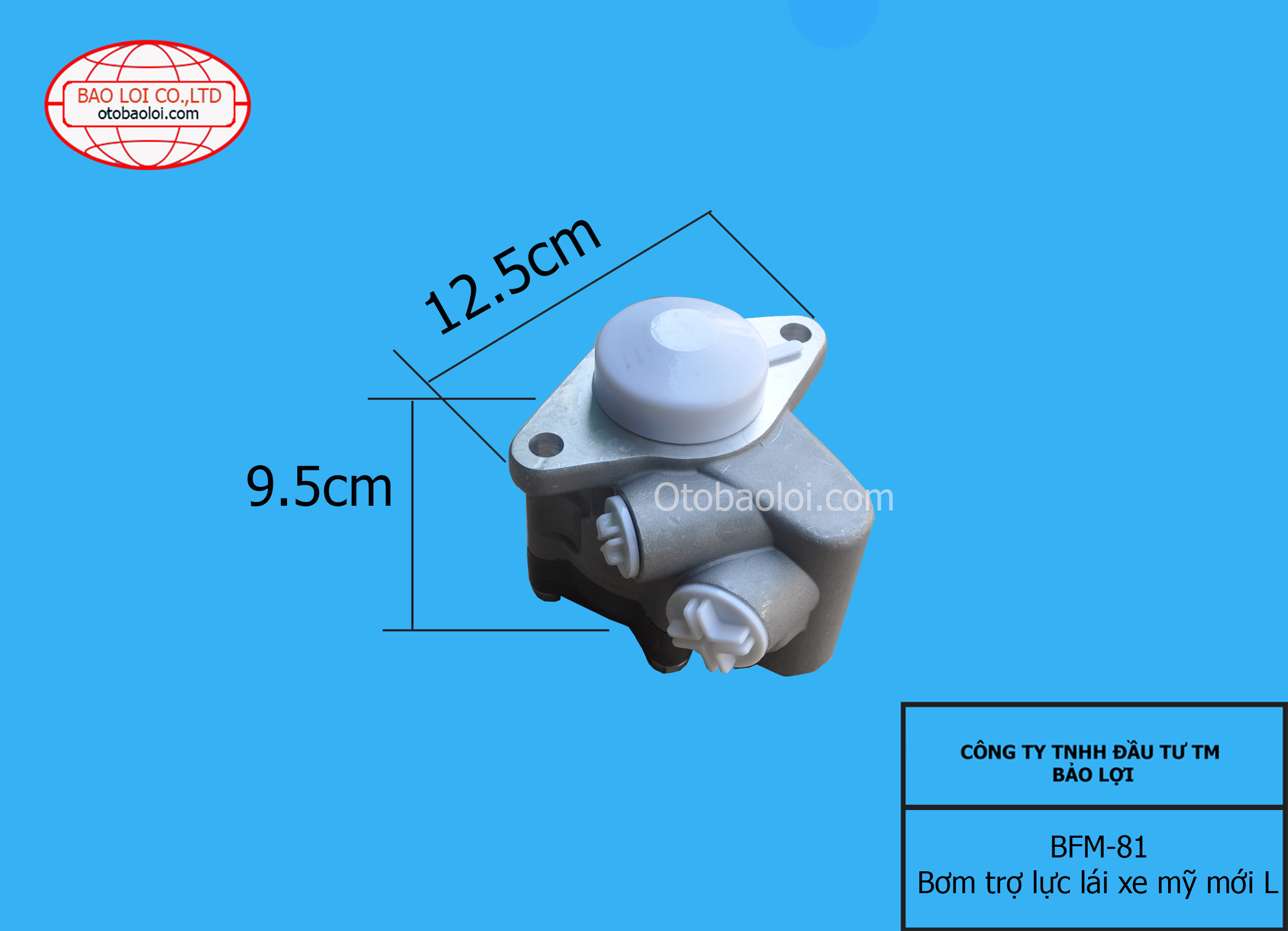 Bơm trợ lực lái xe mỹ mới L