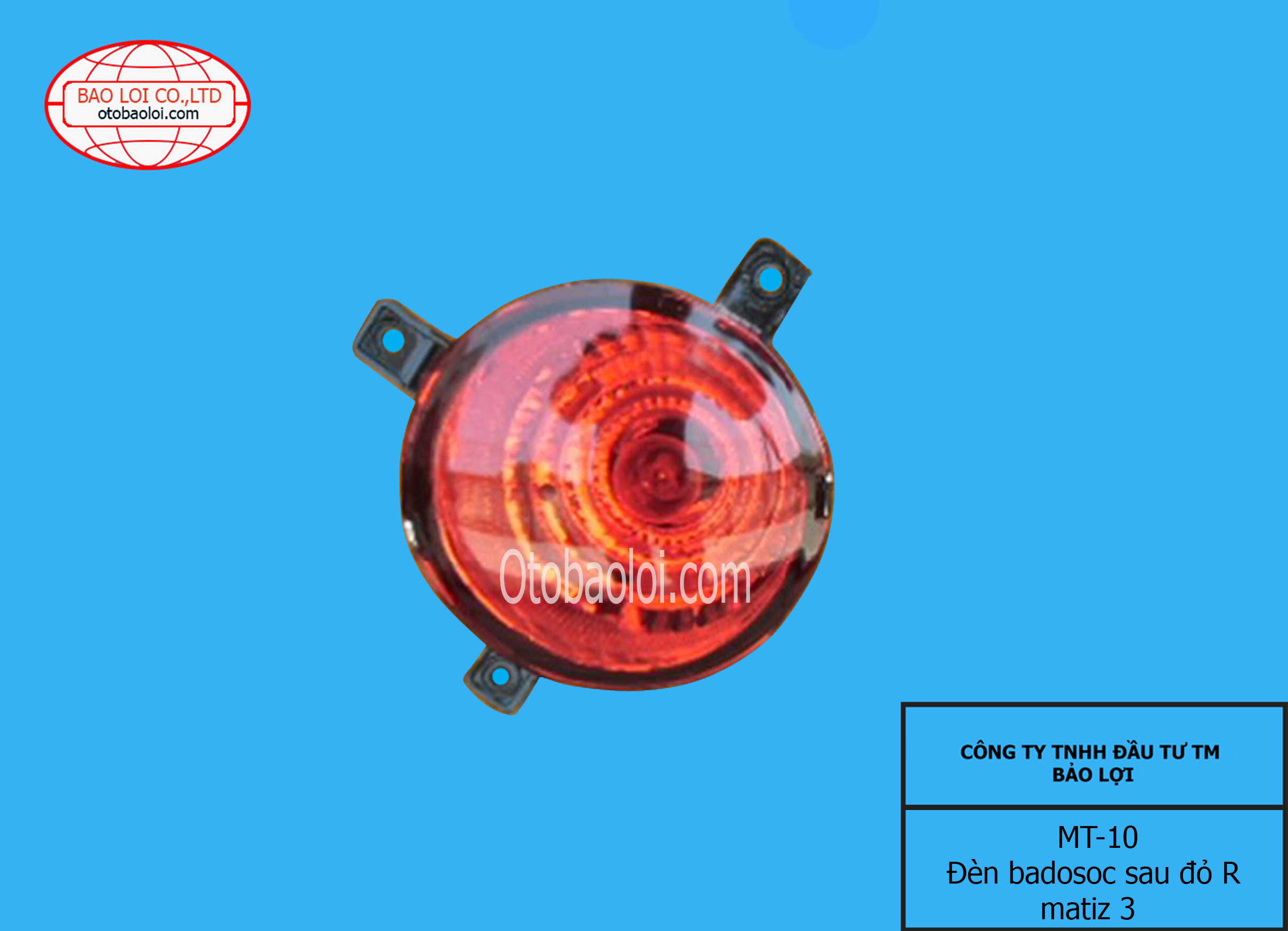 Đèn badosoc sau đỏ  matiz 3