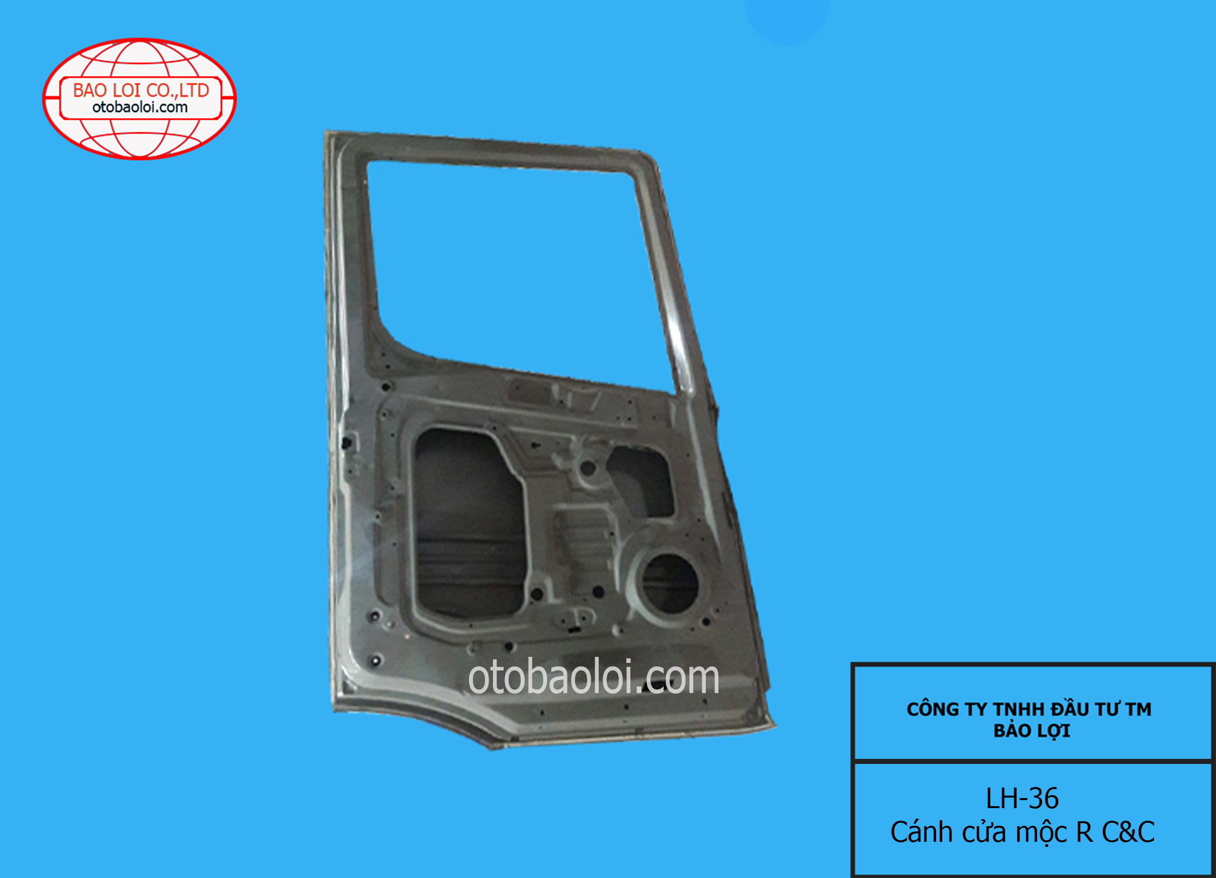 Cánh cửa mộc  L C&C