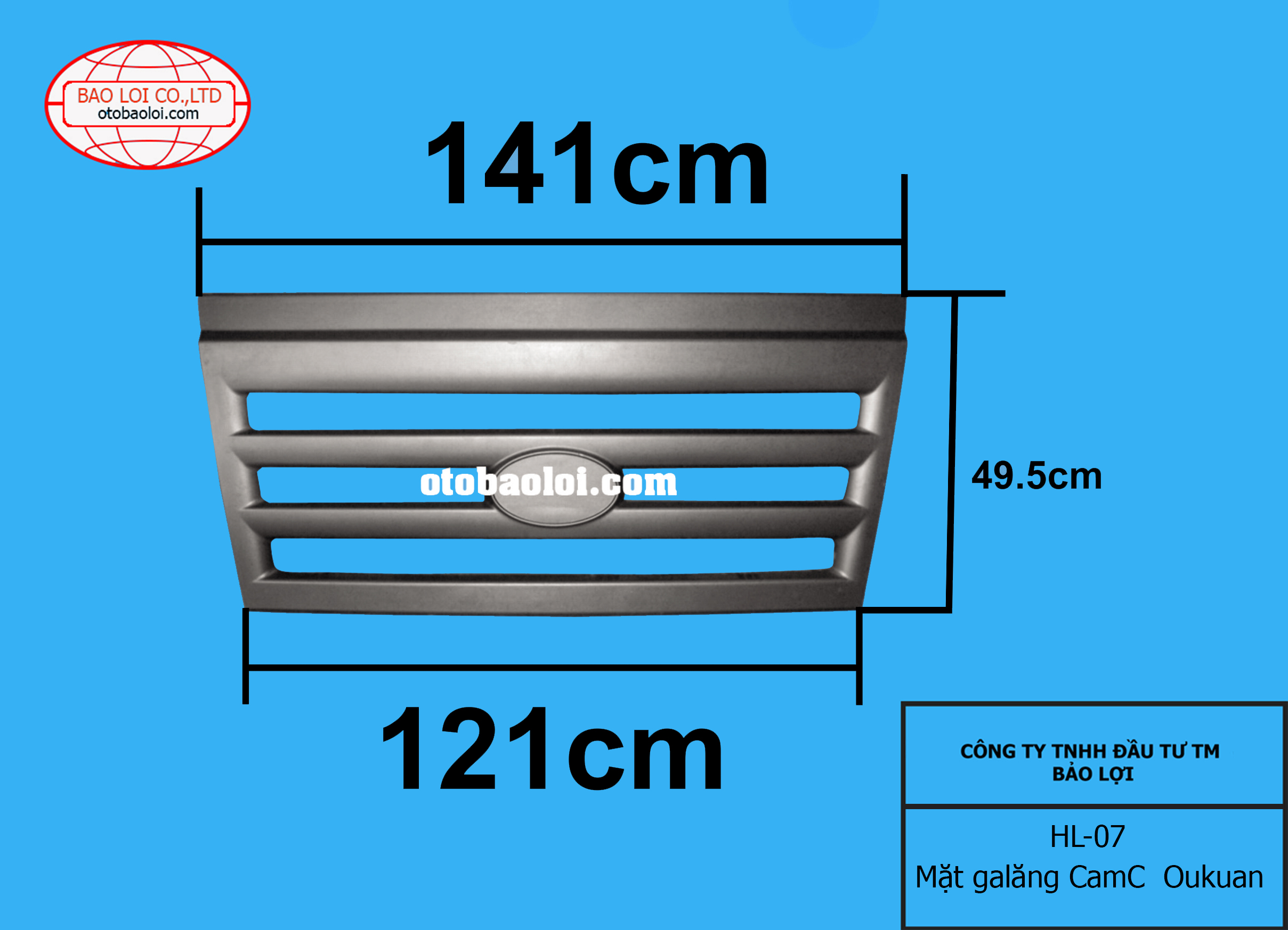 Mặt galang CamC  Oukuan