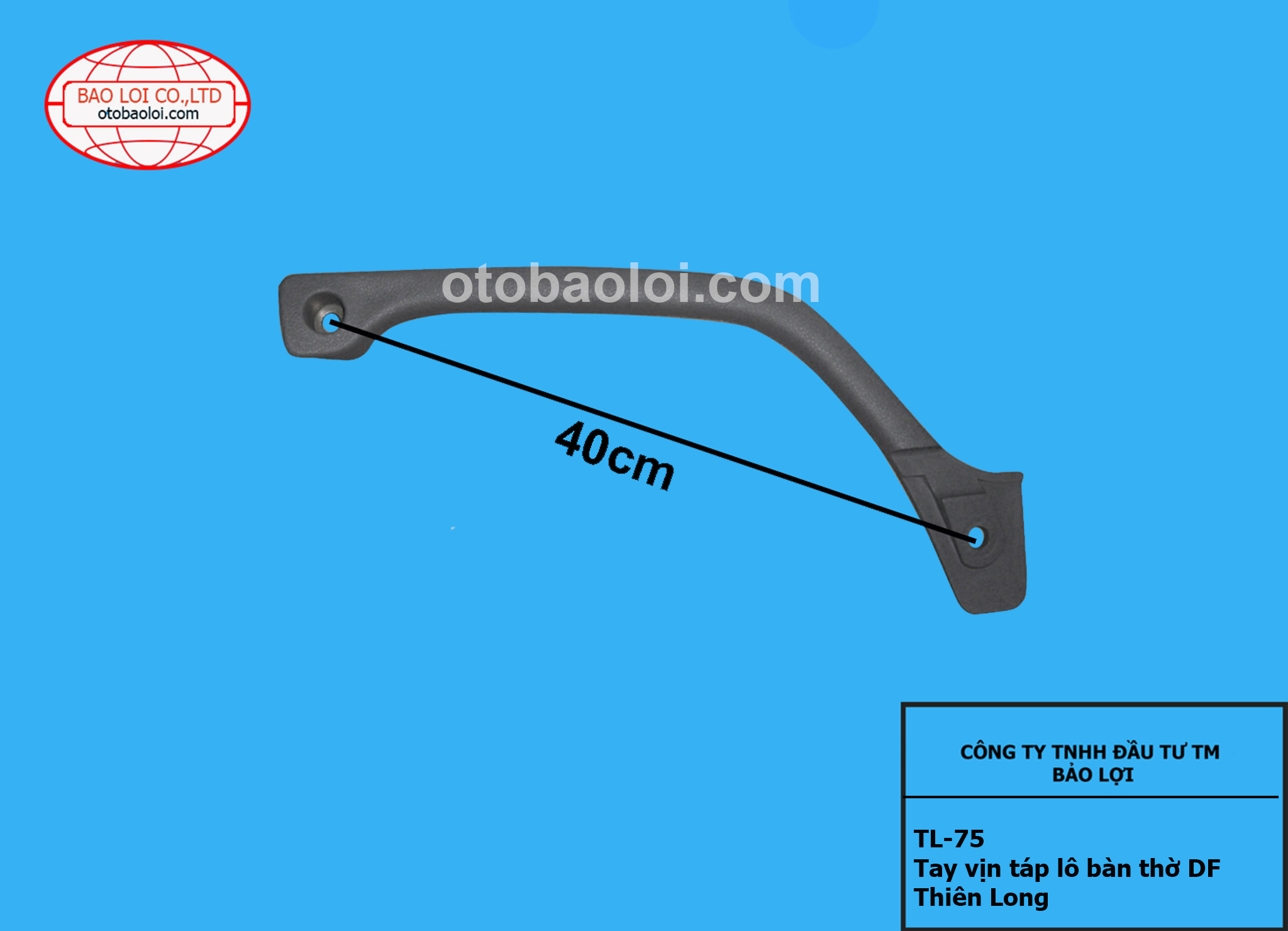 Tay vịn táp lô bàn thờ DF Thiên Long