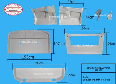 Bộ Laphong trần HH 8 tấn