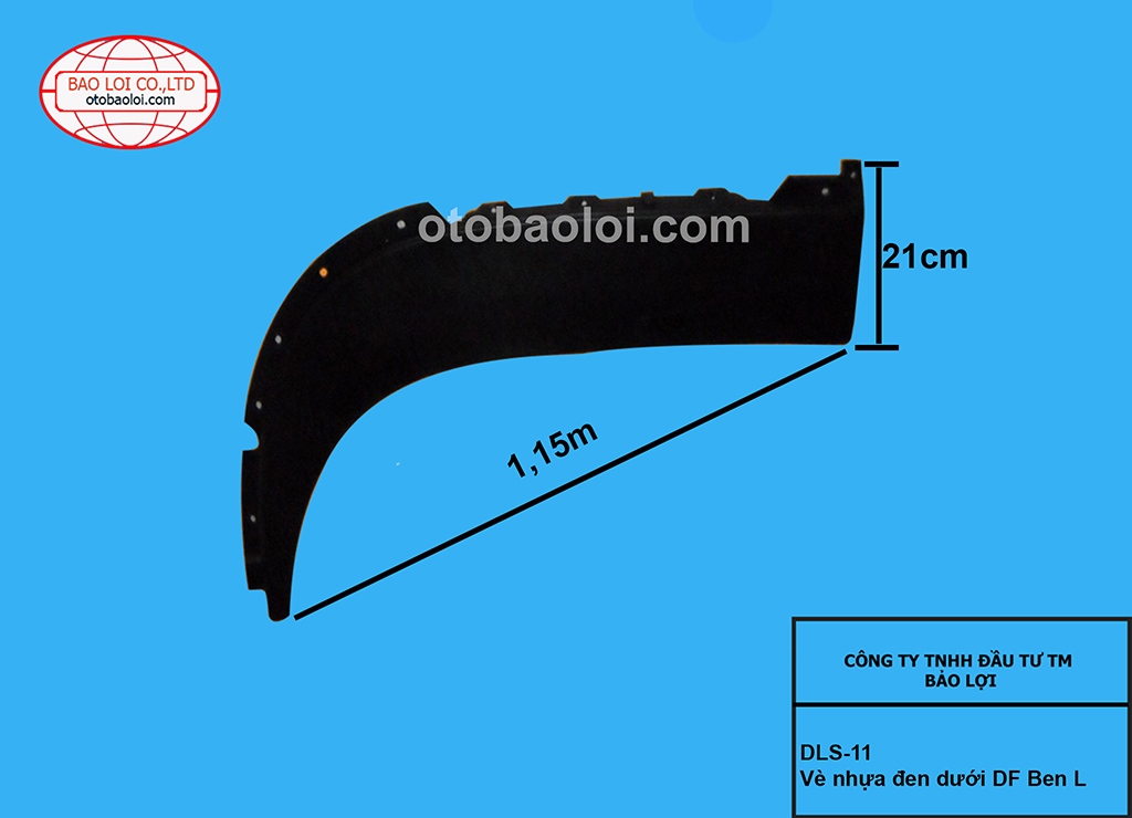 Vè nhựa đen dưới DF Ben L