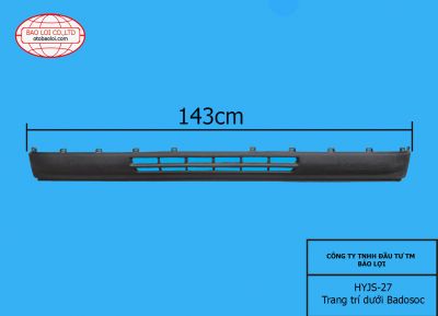 Trang trí dưới Badosoc 