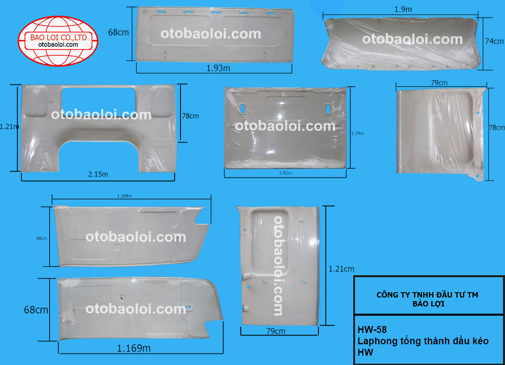 Laphong tổng thành đầu kéo HW