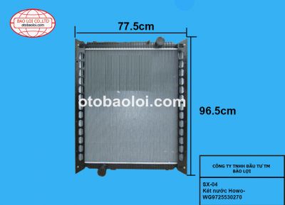 Két nước Howo-WG9725530270