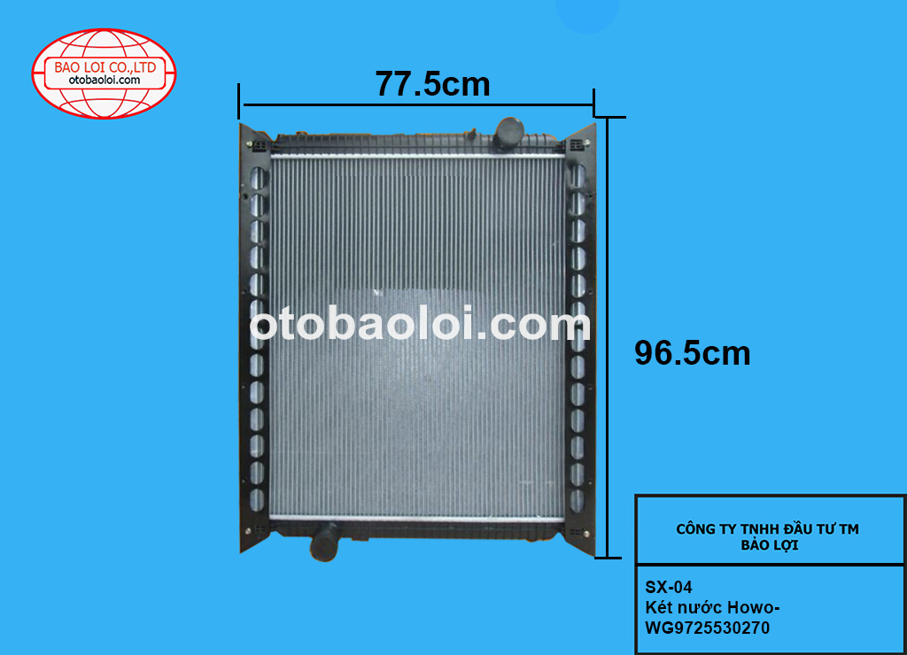 Két nước Howo-WG9725530270