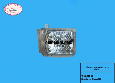 Đèn pha ben R Isuzu700