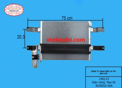 Giàn nóng  Faw-J6 8105010-50A