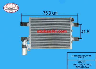 Giàn nóng  Faw-J6 8105010-76A