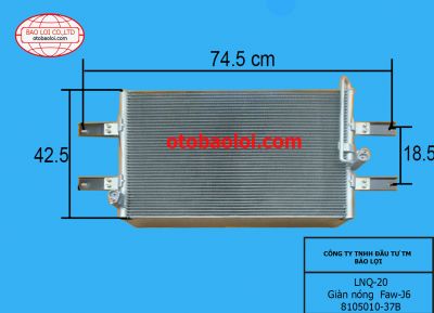 Giàn nóng  faw-j6 8105010-37B
