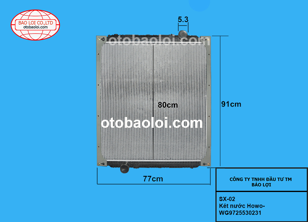 Két nước Howo-WG9725530231