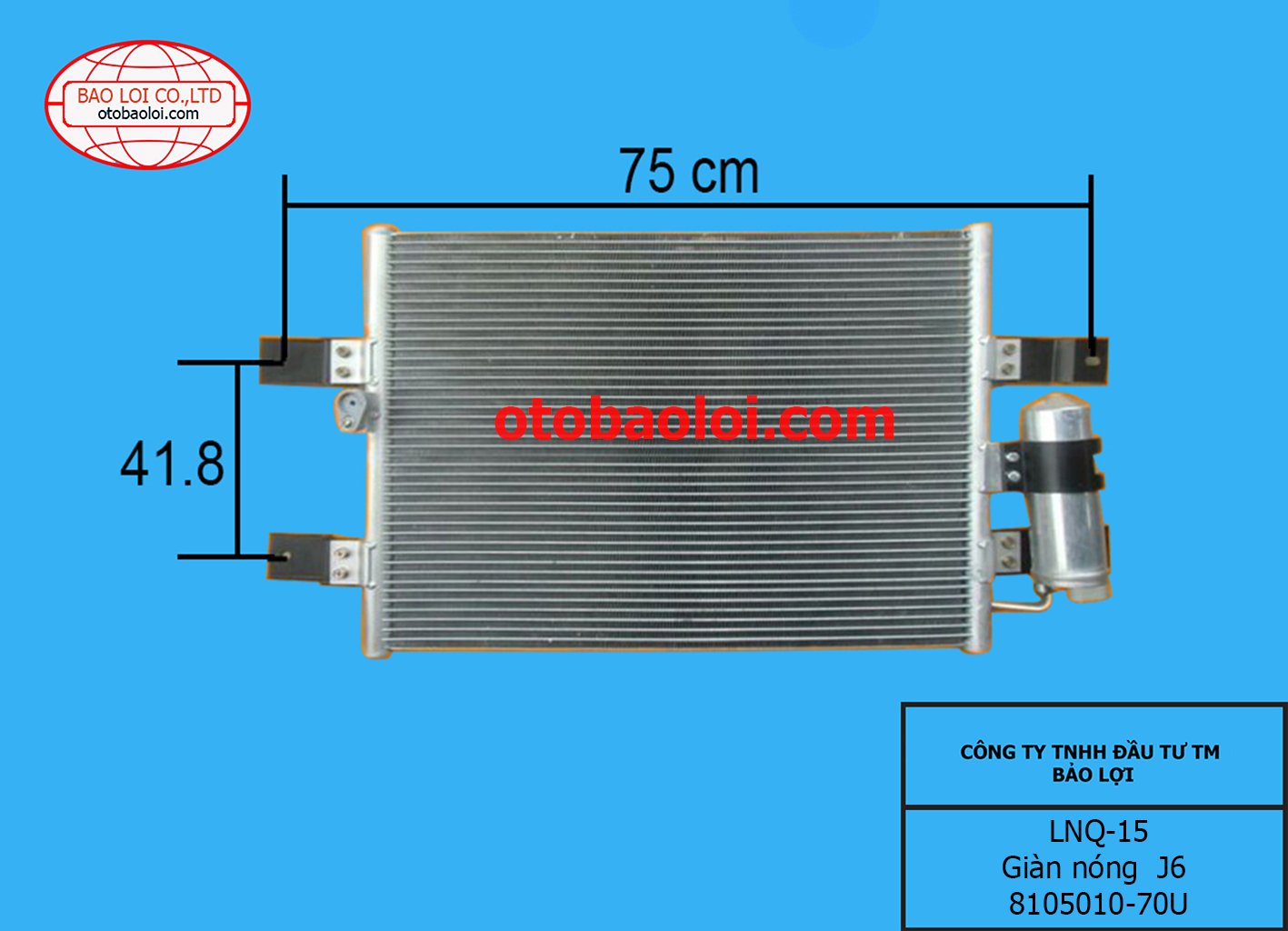 Giàn nóng  J6 8105010-70U