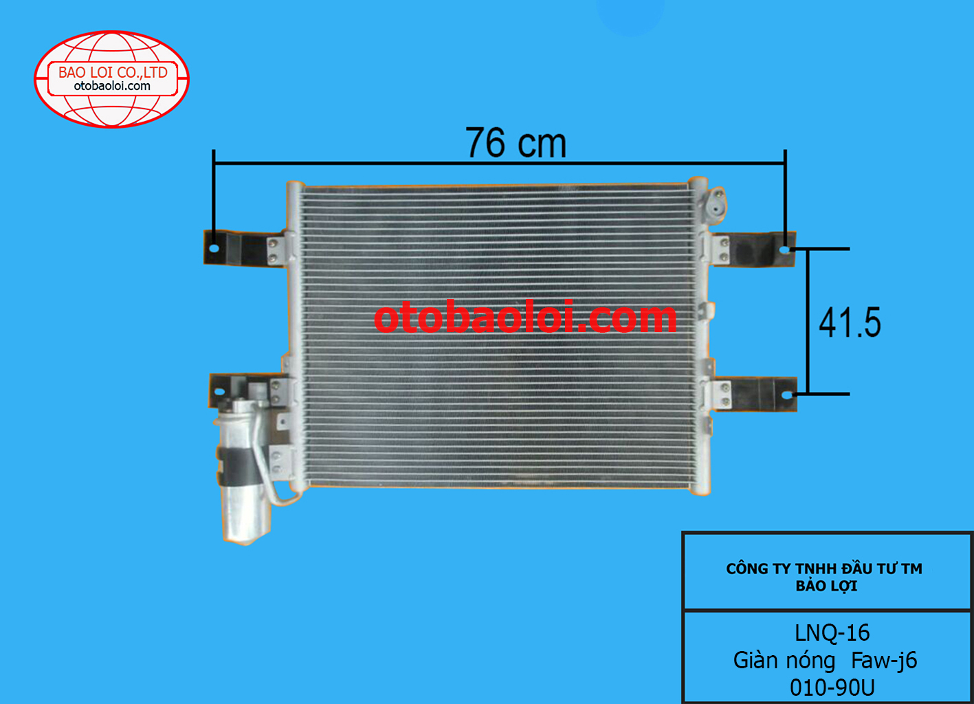 Giàn nóng  Faw-j6  010-90U