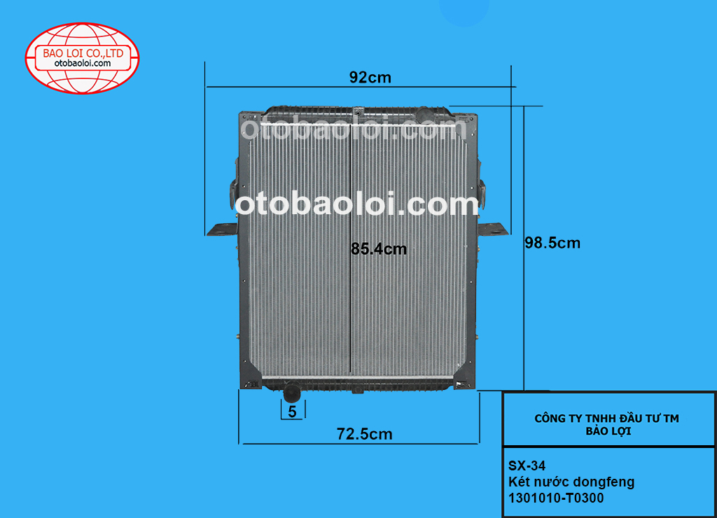 Két nước dongfeng-1301T0300