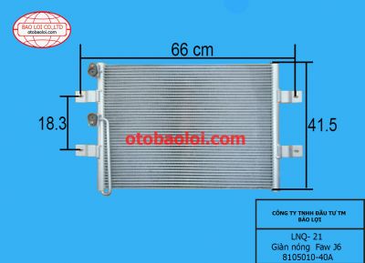 Giàn nóng  Faw J6 8105010-40A