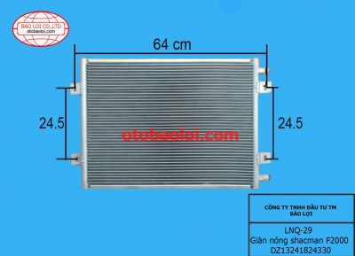 Giàn nóng shacman F2000 DZ13241824330