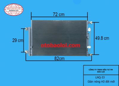 Giàn nóng H3 đời mới