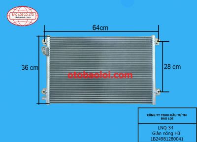 Giàn nóng H3 - 1B24981280041