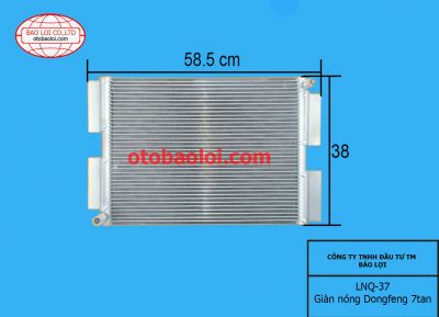 Giàn nóng  Dongfeng 7tan