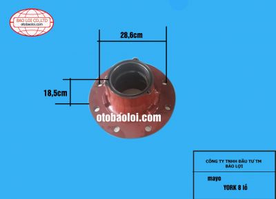 mayo YORK 8 lỗ