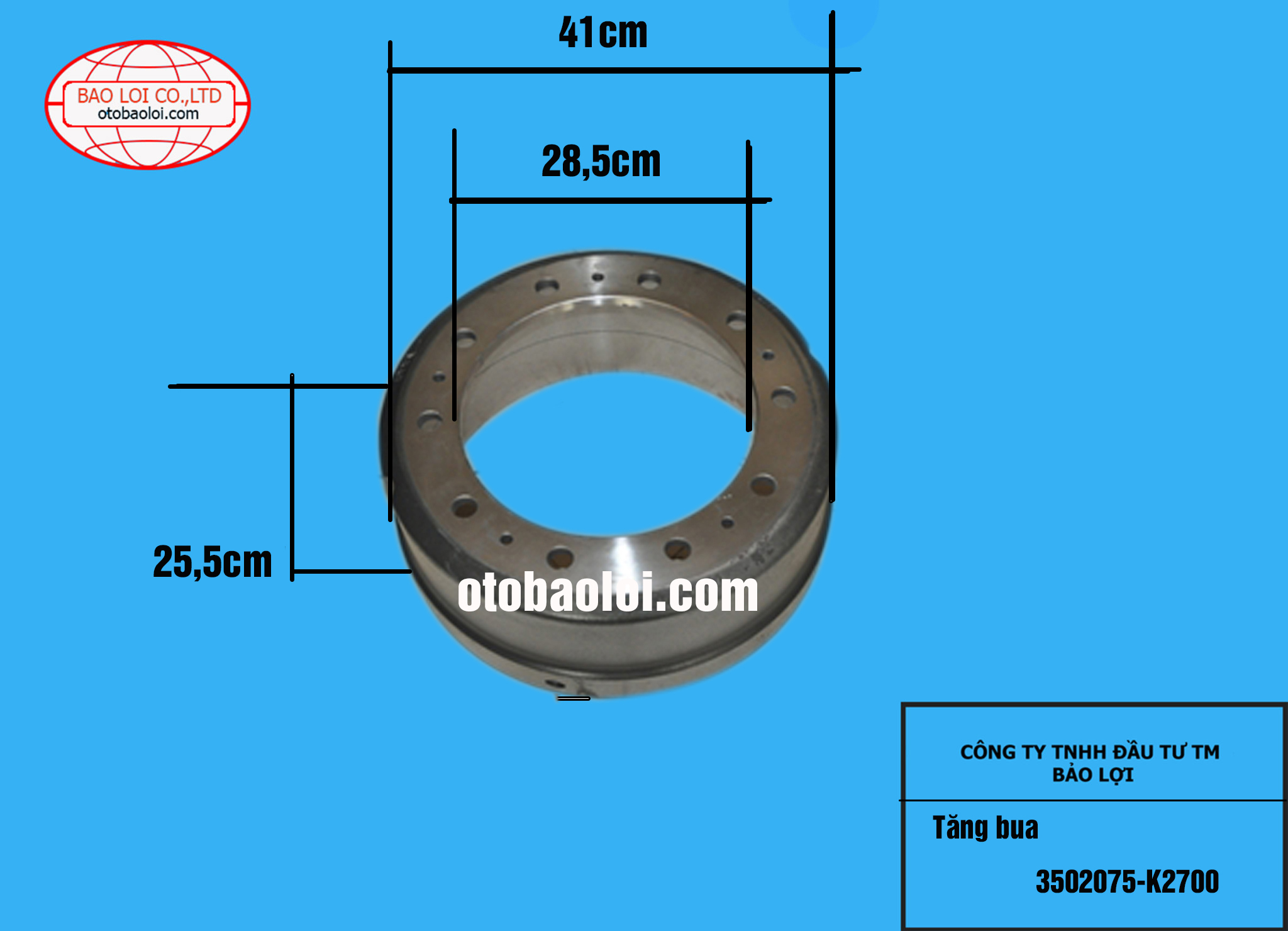 Tăng bua 3502075-K2700