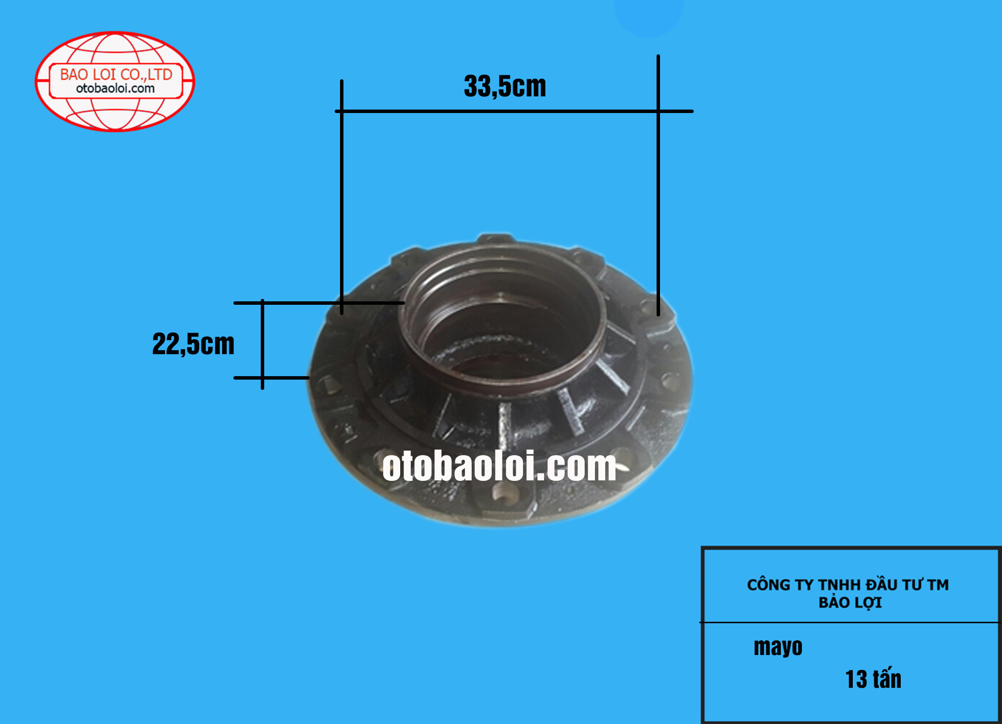 mayo 13 tấn