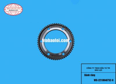 Bánh răng WG-2210040752-8