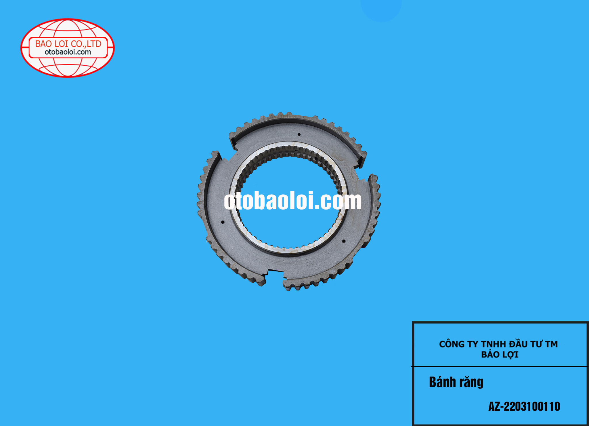 Bánh răng AZ-2203100110