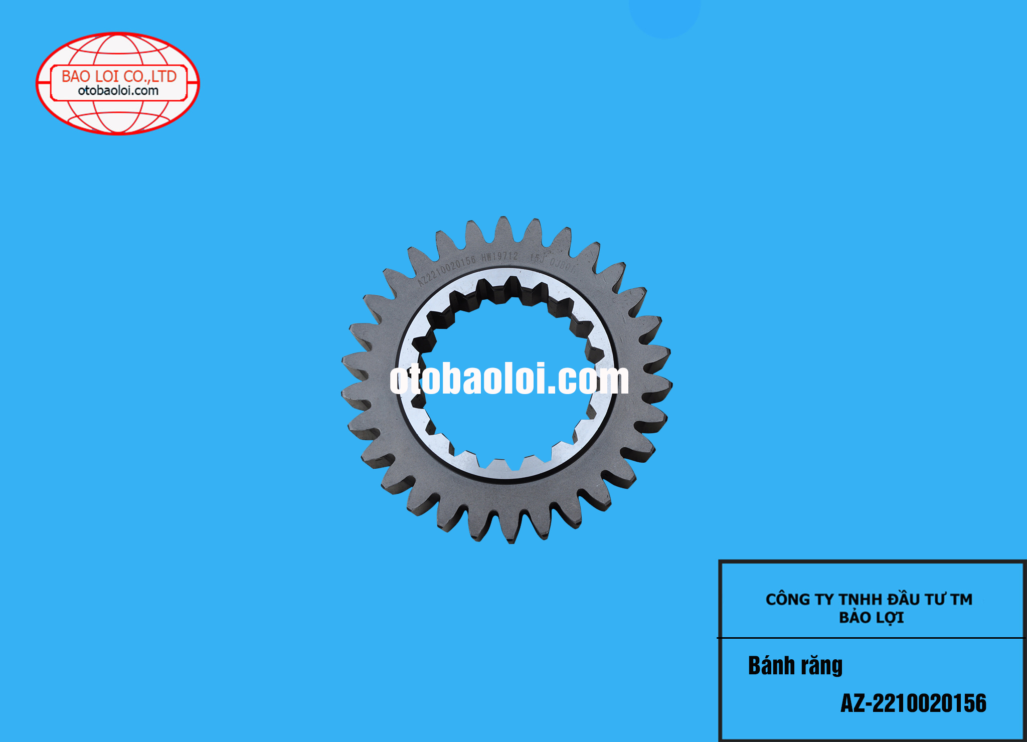 Bánh răng AZ-2210020156