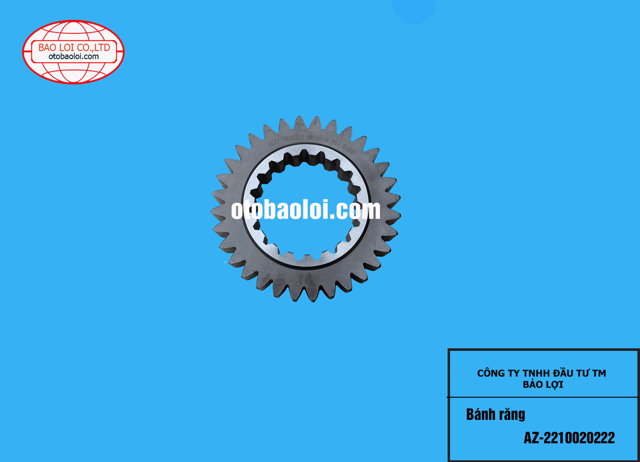 Bánh răng AZ-2210020222