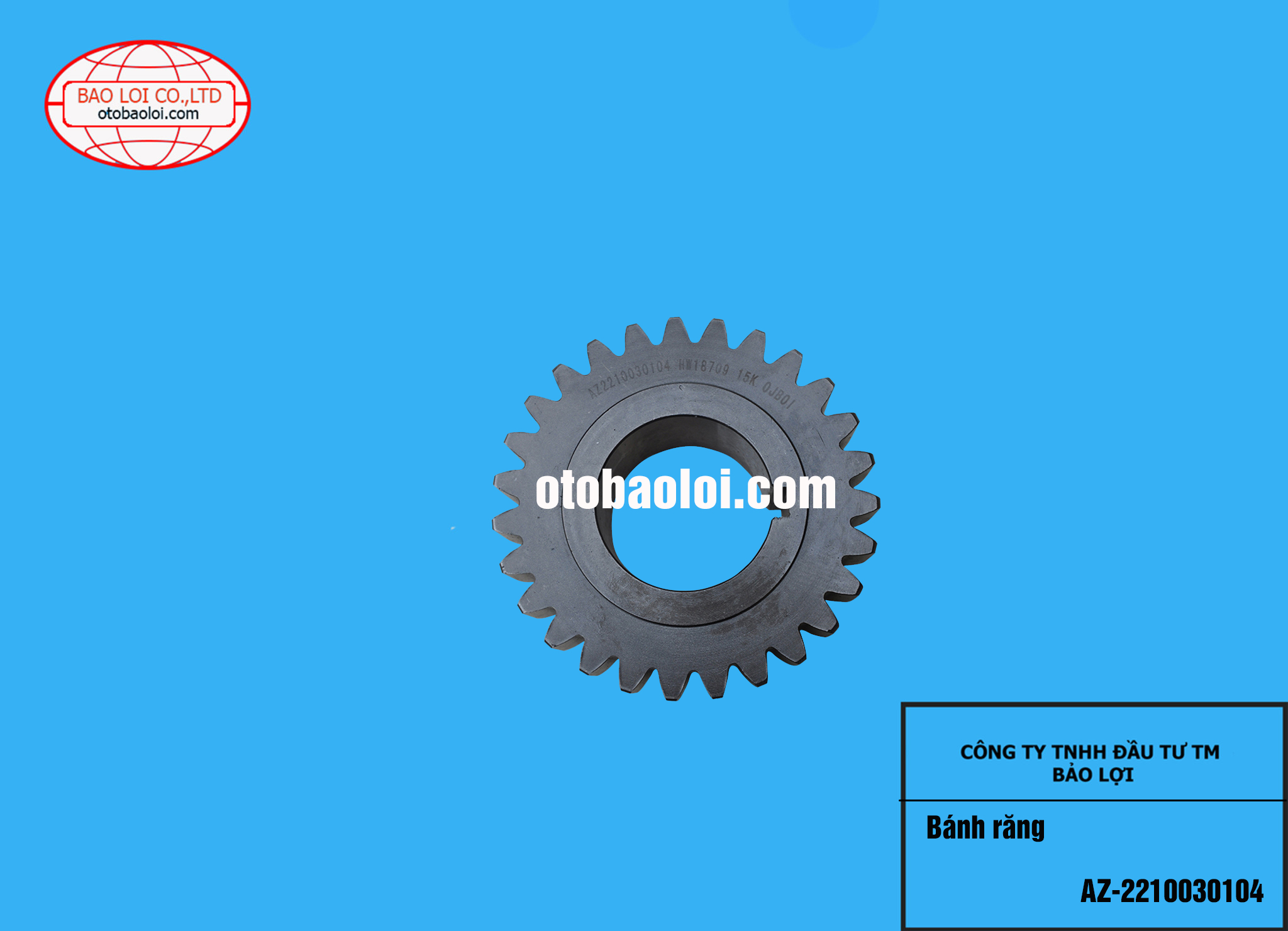 Bánh răng AZ-2210030104