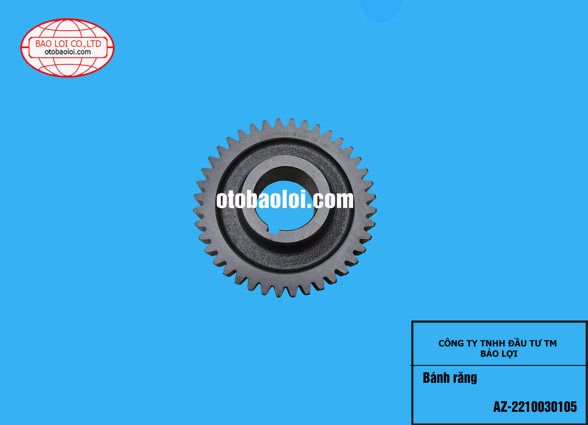 Bánh răng AZ-2210030105