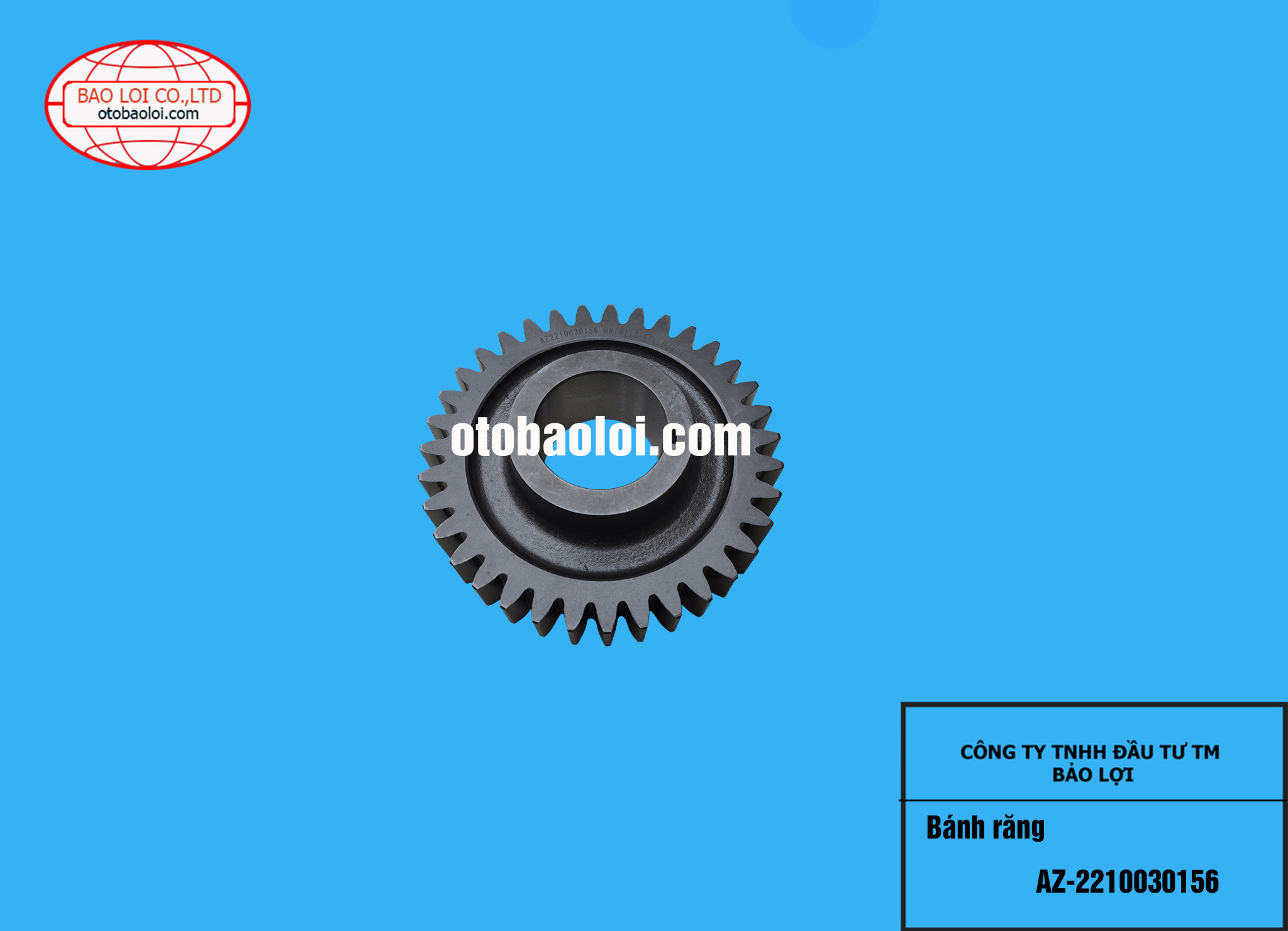 Bánh răng AZ-2210030156