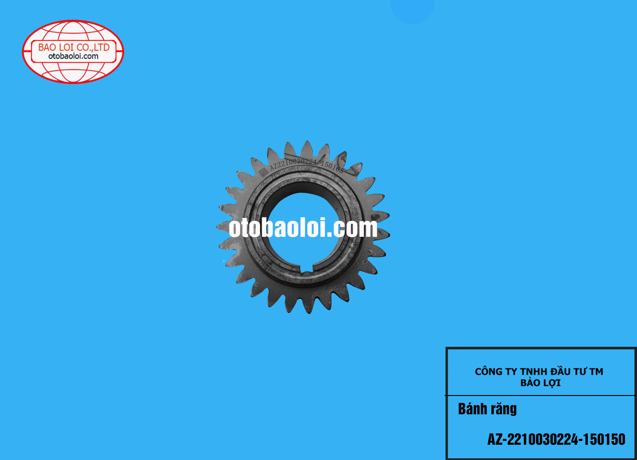 Bánh răng AZ-2210030224-150150