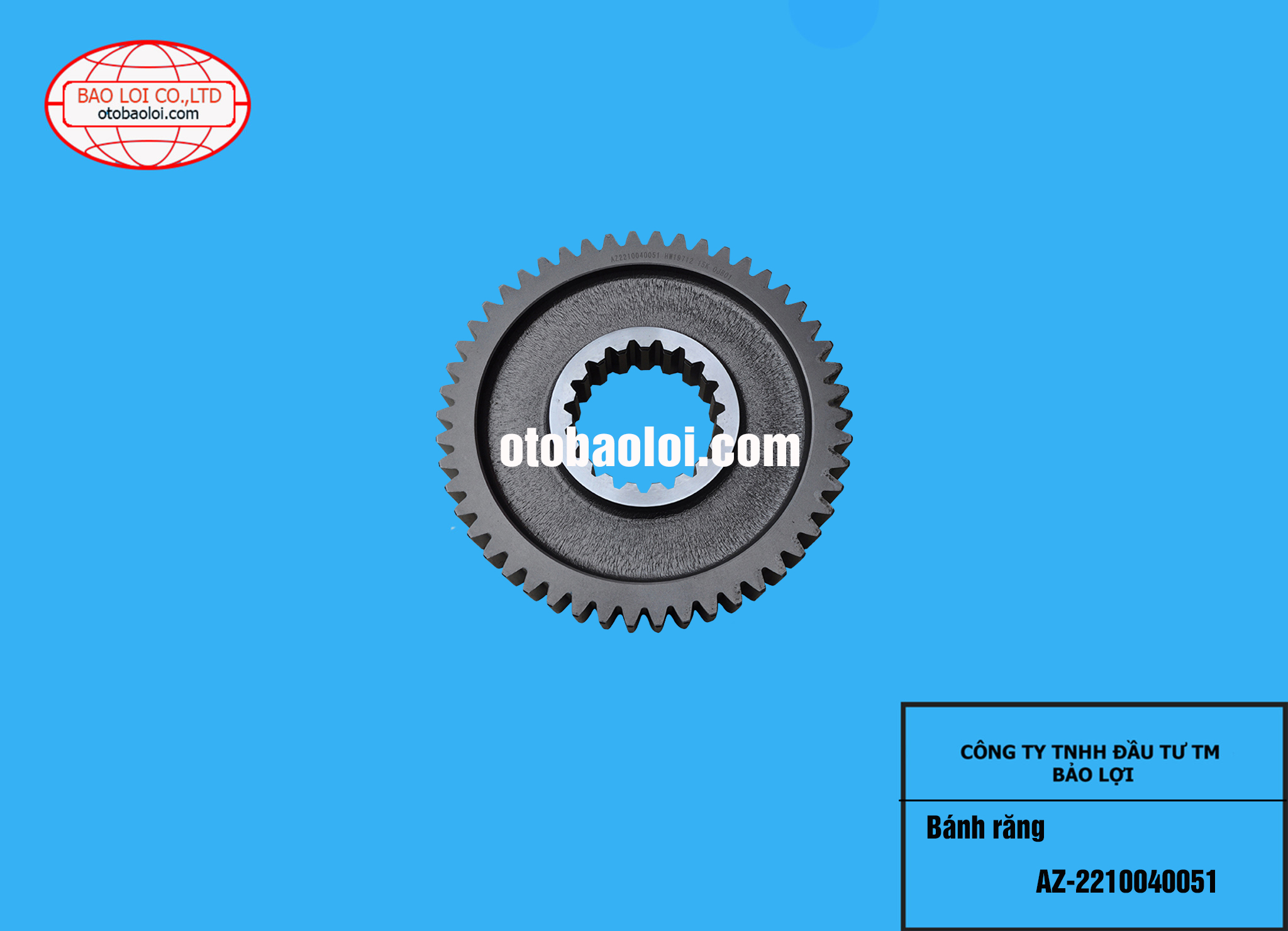 Bánh răng AZ-2210040051
