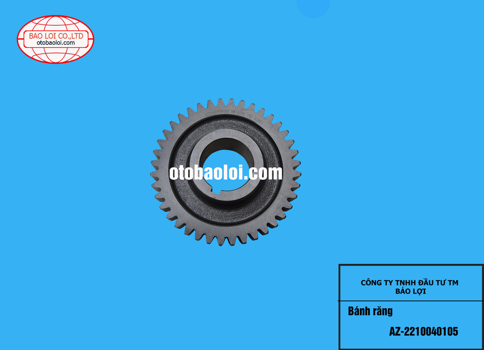 Bánh răng AZ-2210040105