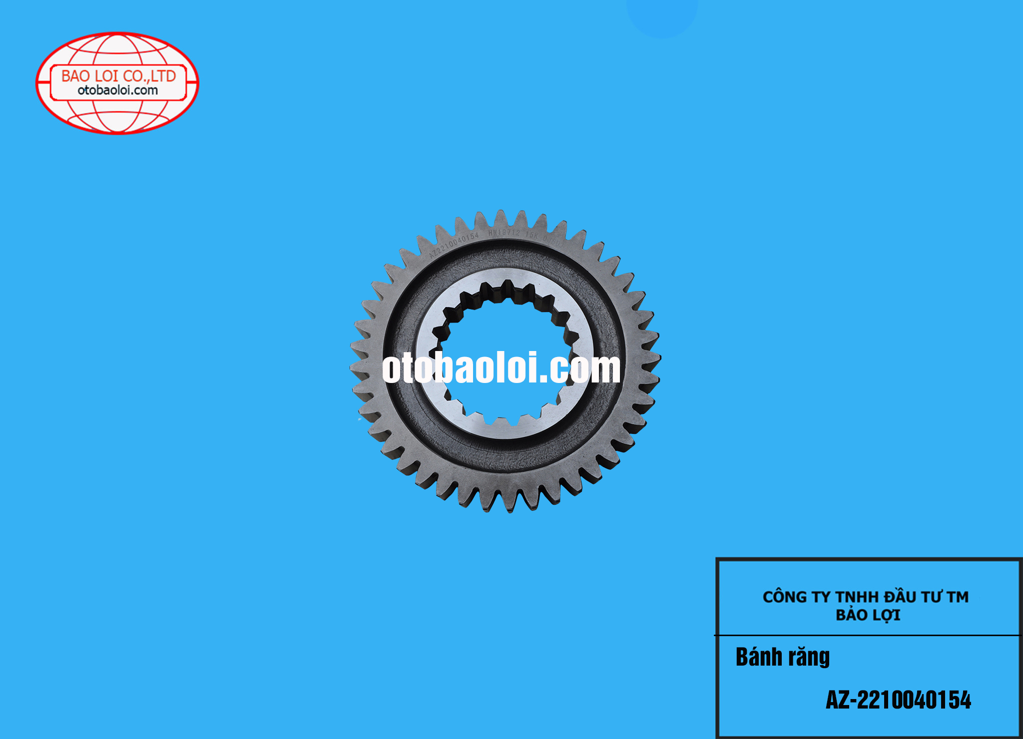 Bánh răng AZ-2210040154