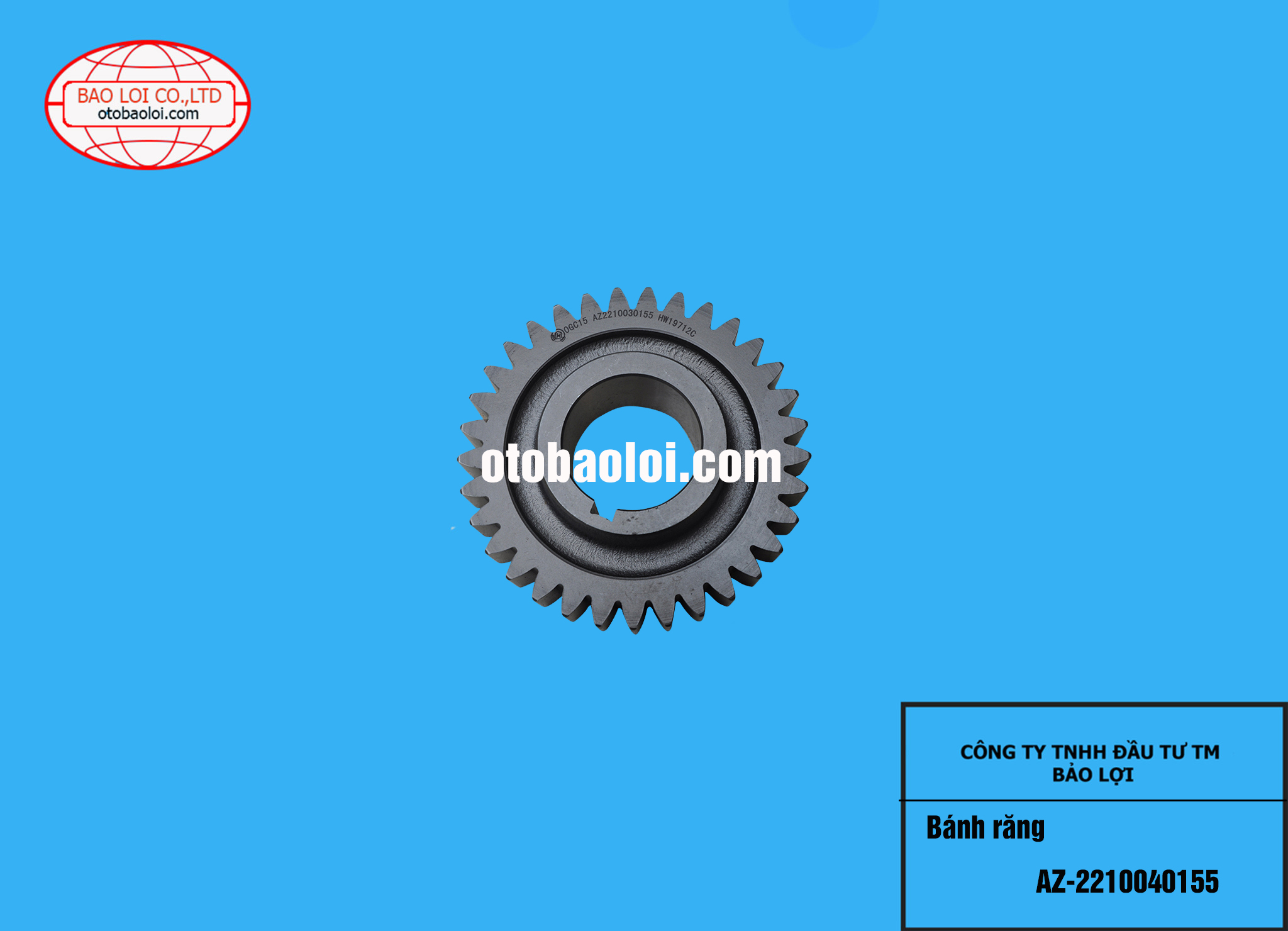 Bánh răng AZ-2210040155