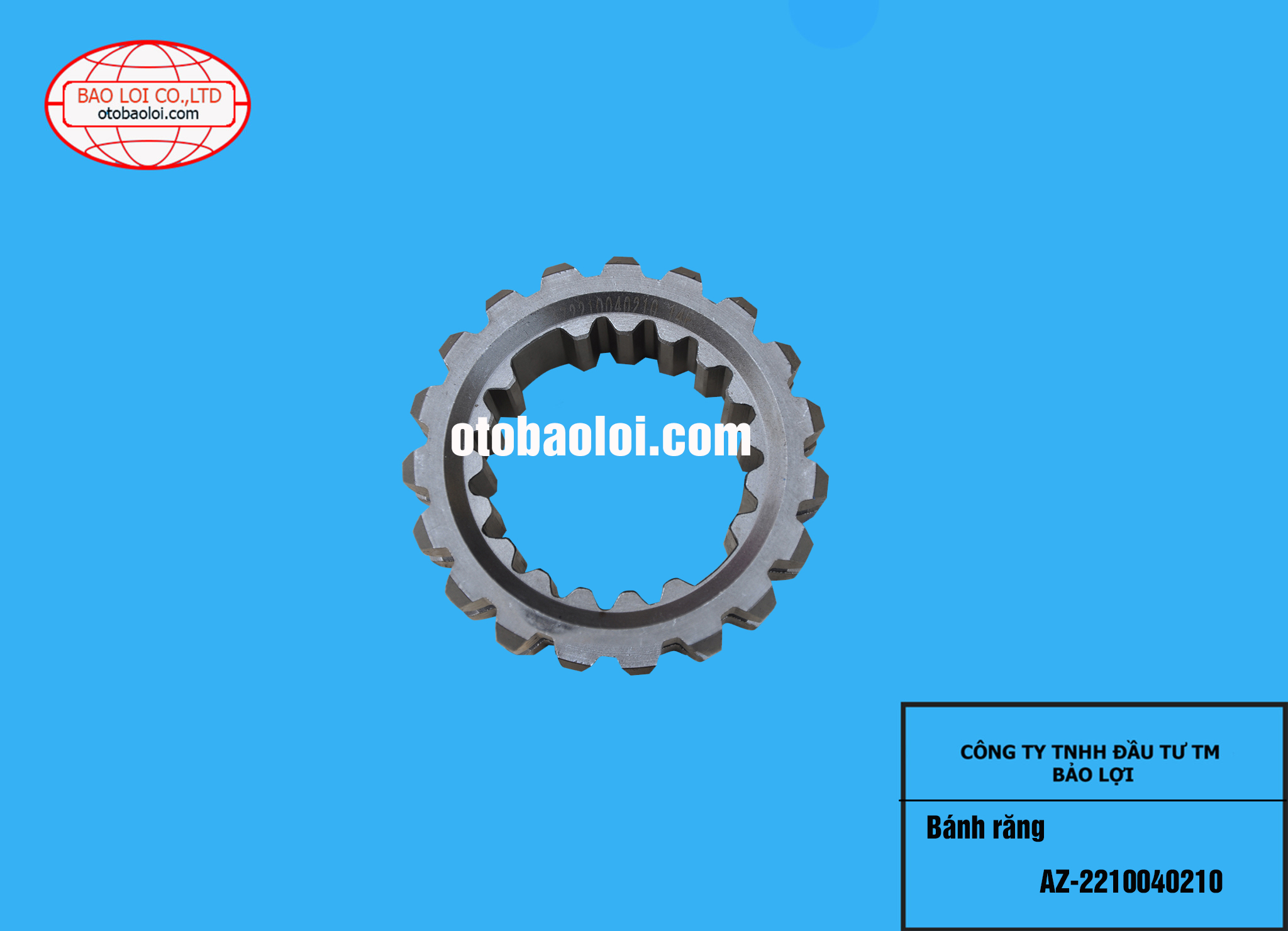 Bánh răng AZ-2210040210