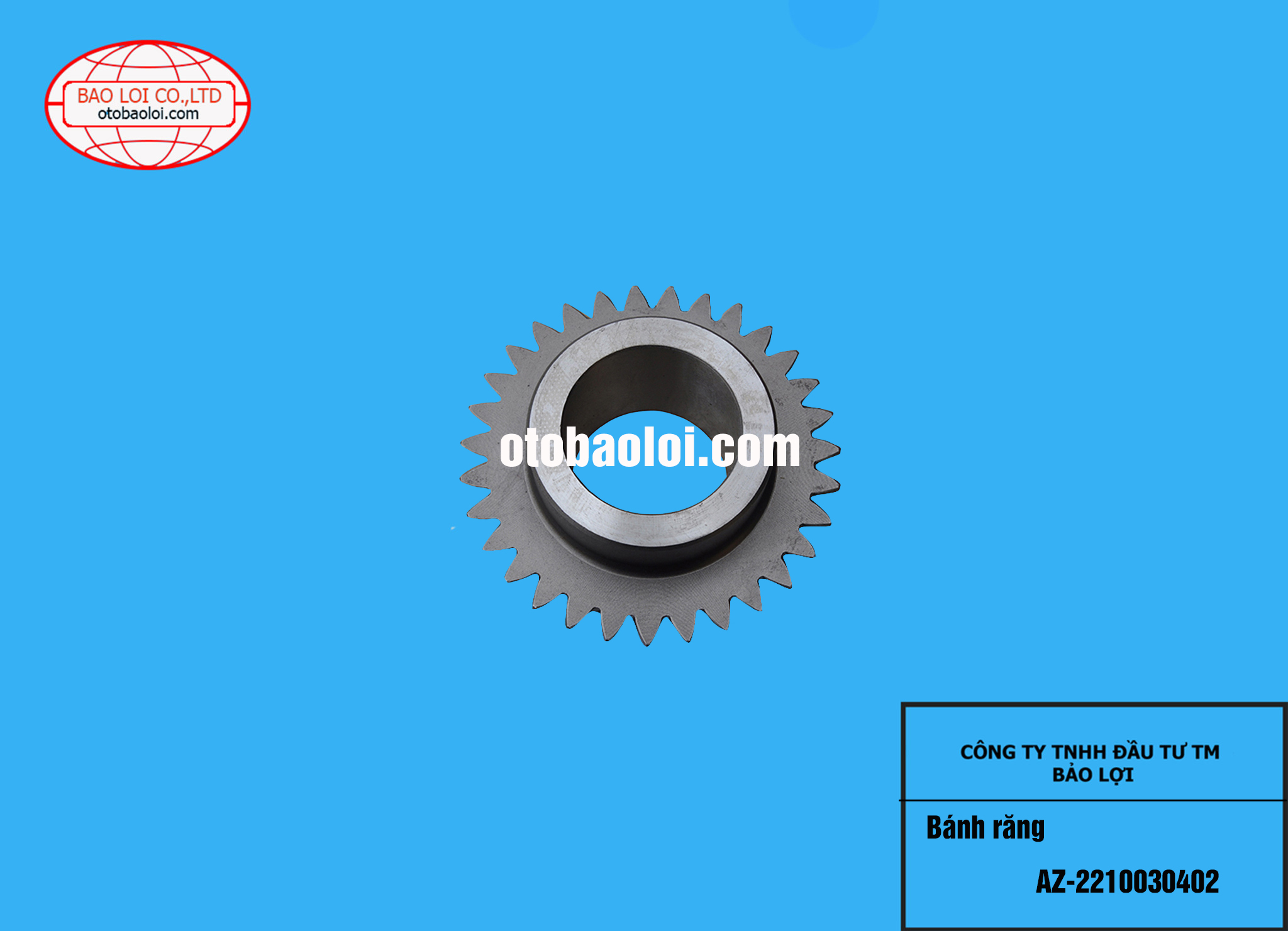 Bánh răng AZ-2210040402