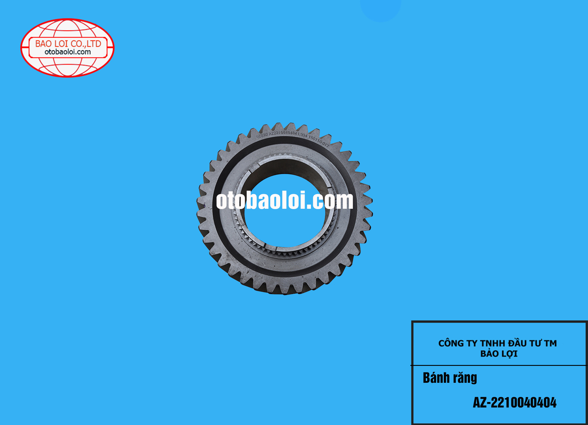 Bánh răng AZ-2210040404