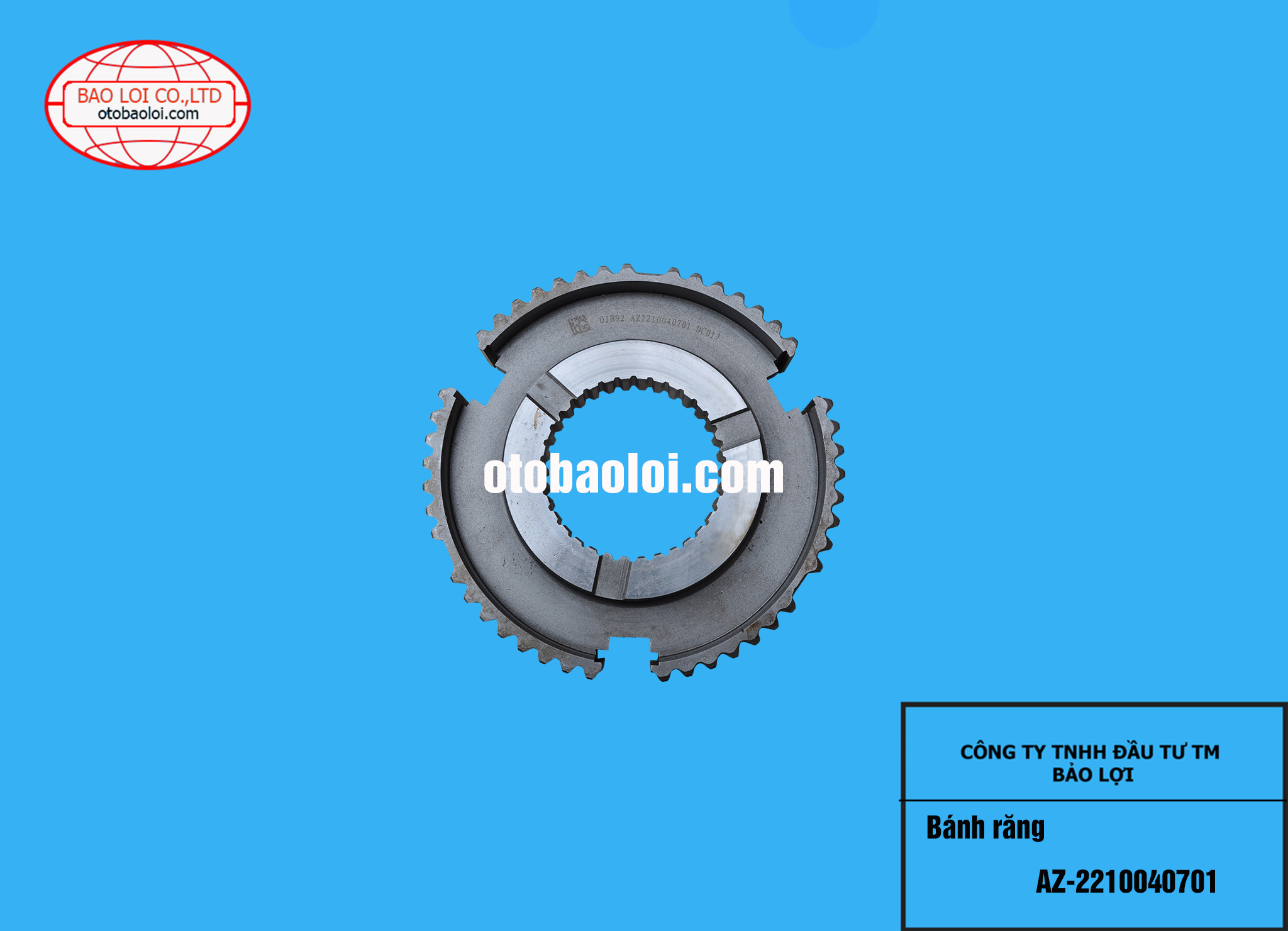 Bánh răng AZ-2210040701