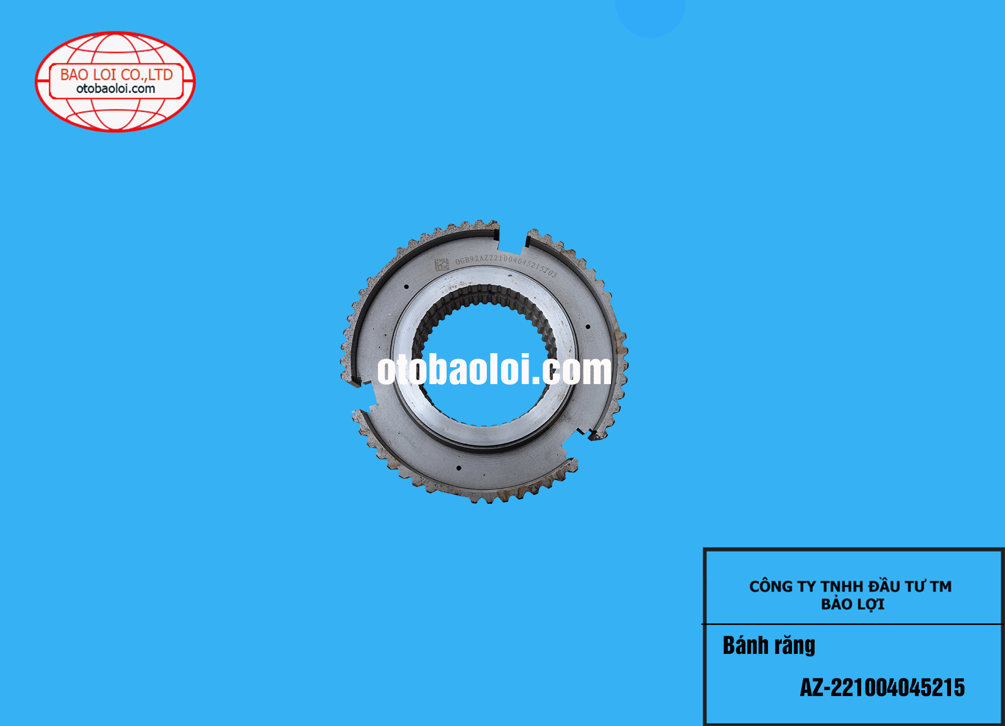 Bánh răng AZ-221004045215