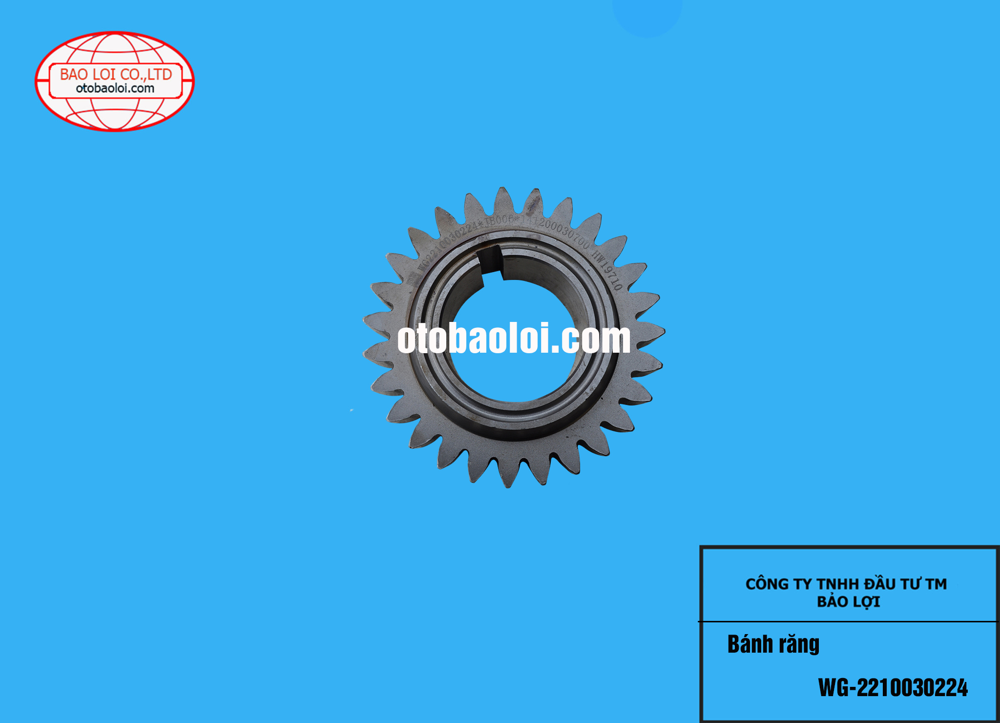 Bánh răng WG-2210030224