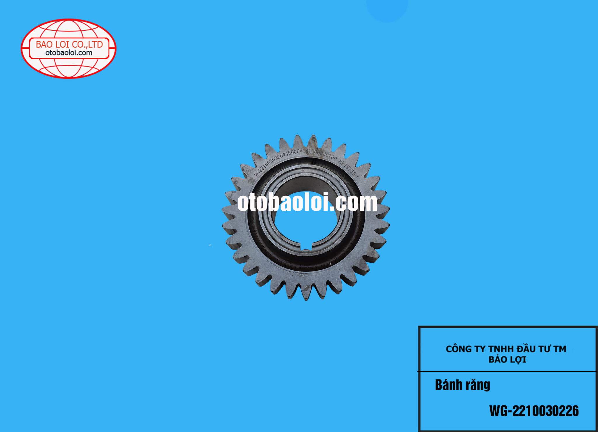 Bánh răng WG-2210030226