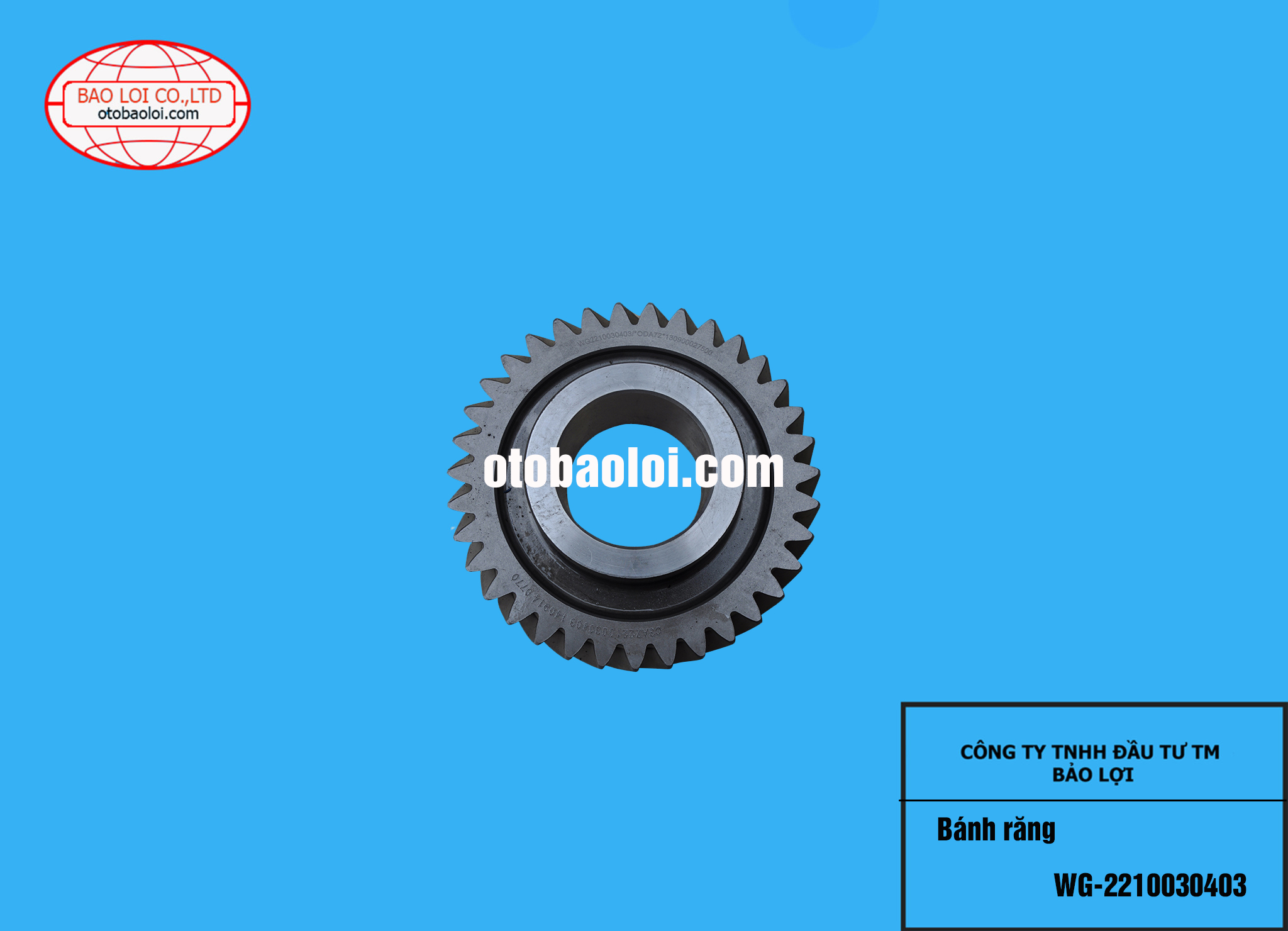 Bánh răng WG-2210030403