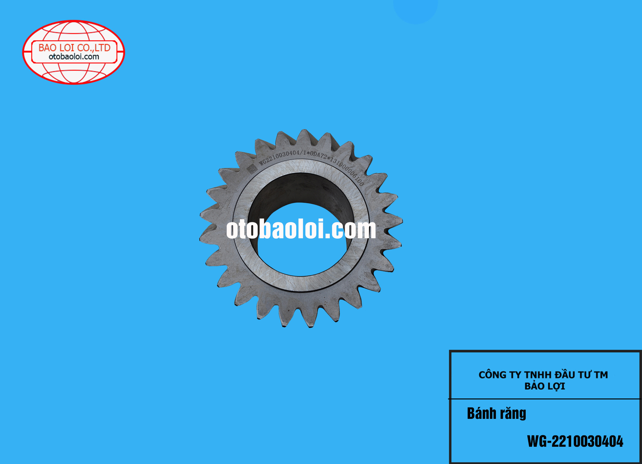 Bánh răng WG-2210030404